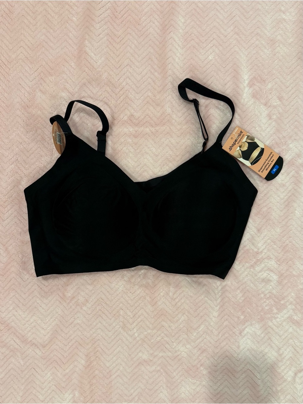 Shapermint Essentials Smoothing Comfort Wireless Bra - Black 🖤